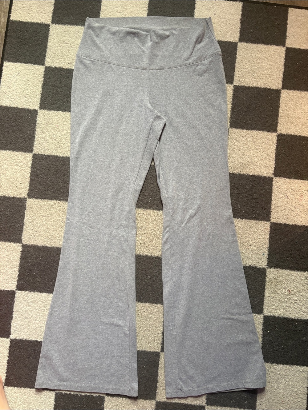 Gray Flare Leggings/Yoga Pants